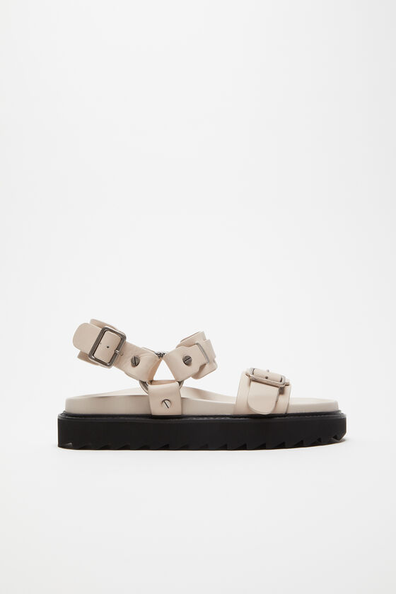 (image for) Refined Leather buckle sandal